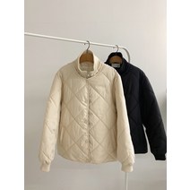 허니제이 / [2사이즈] 고급미철철 이중 시보리 루즈핏 패딩 점퍼