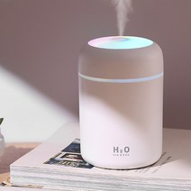 불멍 가습기 모닥불 조명360ML 에센셜 오일 디퓨저 불꽃 가습기 초음파 쿨 안개 제조 업체 아로마 테라피, White B_CHINA