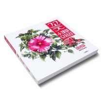 꽃 수채화 모음집 1 조합해서 그리기 야생화 보태니컬 취미 미술교재, 김창래