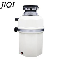 JIQI 음식물 쓰레기 처리기 (에어 스위치 포함) 1600ml 스테인레스 스틸 그라인더 분쇄기 주방 가전 4200Rp, 01 Gloden