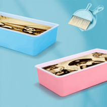 샌드아트 라이트박스 led 샌드스케치북 테이블 diy, 젠틀 핑크 모델+모래 2마리+보물 충전