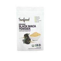 Sunfood 선푸드 블랙마카 파우더 칼슘 마그네슘 아연 슈퍼푸드 113g (4온스), 1개, 기본