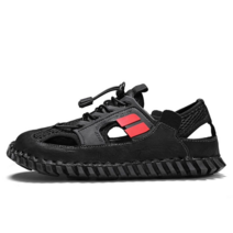 여름 수제 남성 샌들 브라운 그레이 블랙