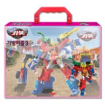 헬로카봇 가방퍼즐3탄(4종) / 장난감 유아퍼즐 퍼즐, 02_가방퍼즐_헬로카봇2탄(4종)