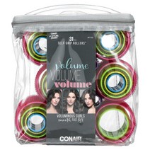 Conair 헤어 액세서리 셀프그립 롤러 볼륨 컬 31개