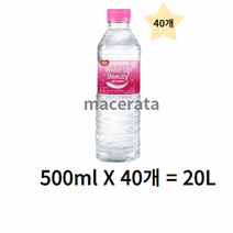 동원샘물 웨이크업뷰티, 4개, 20L
