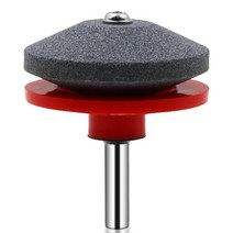 샤프닝 스톤 헤드 전기 숫돌 칼갈이 기계 칼 내마모성 그라인딩 샌더 세라믹 도구, 01 red
