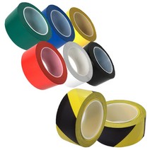 사자야 오공 정전기 방지 가전제품 포장마감 라인테이프 48mm x 30m, 노란색&검정색 패턴