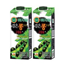 베지밀 검은콩 고칼슘(대용량) 두유, 950ml, 14개