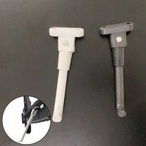 해외발송 (스쿠터 용품)밀레 전기 스쿠터 액세서리 M365 밀레 스쿠터 1S 금속 후크 전기-10400, 단일옵션, 17. 흰색 특수 발 지지대 (회색