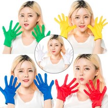 야유회 용품 운동회 워크샵 게임 응원용품 체육 행사용 응원 응원장갑 단색 대회 도구, 행사용응원장갑(단색)레드