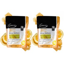 Comvita 콤비타 마누카꿀 캔디 로젠지 위드 프로폴리스 레몬 앤 허니 40개입 2팩 Manuka Honey Lozenges with Propolis, 2개