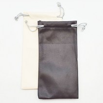 인조가죽 슬림 파우치A 모노톤 1개 가벼운 안경집