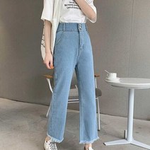 보세 여자 청바지 쇼핑 통청 바지 가을 엄마 패션 ..