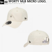 뉴에라 뉴에라 940 MLB UNST 마이크로로고 LA다저스 볼캡 아이보리 12504639_K 12504639 (12836213)