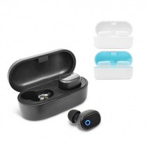 스마텍 무선 블루투스 이어폰 스포츠 STBT-TW1000, 블랙