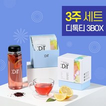 디톡티 3주세트 물대신차 건조말린과일워터 3BOX