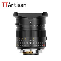 TTArtisan M 21mm F1.5 ASPH 라이카 M 용 블랙
