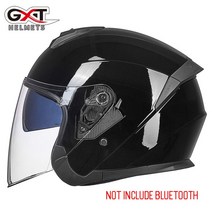 헬멧블루투스 오토바이블루투스 배달용품 헬멧이어폰 오토바이헤드셋 오토바이용품GXT 블루투스 오토바이, 20 703-Bright Black_01 M