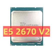 XEON E5 2670 V2 2.5GHz 10 코어 20 스레드 프로세서 L3 25M 115W A 2011 CPU DDR3 X79 마더보드, [02] CPU