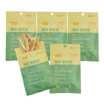 푸디웜 북어 튼튼포 15g X 5개 묶음 저알러지 기능성 강아지간식, 북어튼튼포15g X 5개 묶음