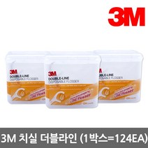 MJ 3M치실 더블라인 치실 스틱형 치실 (1박스-124개) B612 512128EA, 스마트피플 1, 스마트피플 본상품선택