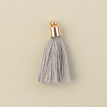 하이동대문 실캡 골드(소) 태슬 장식, 1세트, 그레이