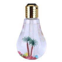 무드등 가습기 usb 아로마 비염 가습기 공기 전구 램프 그늘 장식 조명 디퓨저 청정기, 혼합 색상