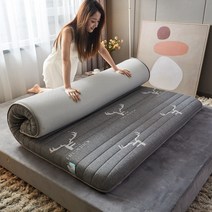 낮은침대 UVR 싱글 더블 니트 코튼 라텍스 매트리스 침실 메모리 폼 느린 리바운드 쿠션 다다미 매, 02 90x190cm, 02 NO-2