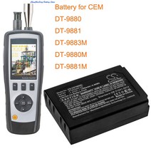 배터리 PT603450-2S CEM DT-9880 DT-9880M DT-9881 DT-9883M DT-9881M 1200mAh, 한개옵션0