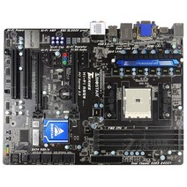 AMD CPU용 메인보드 기가 바이트 추천BIOSTAR ATX 데스크탑 컴퓨터 마더 보드 FM2 Hi-Fi A85W DDR3 지원 U, 한개옵션0