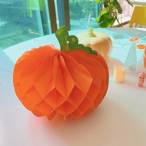 할로윈 호박 종이 허니콤