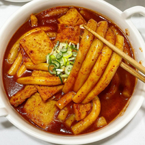 청주 은영이떡볶이(새벽에 뽑은 생밀떡) 부산어묵탕 분모자 로제떡볶이, 빨간어묵탕(꼬불이4+길쭉이2)