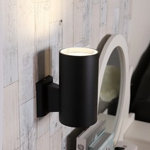 블랙 원통형 벽등 10W 인테리어 등기구 벽램프 예쁜벽조명 led벽부등 벽전등 갤러리등