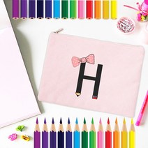 드로잉 일러스트 케이스 보관 교사 선물 개인 연필 케이스 초급 펜 가방 파우치 화장품 학교 사무실 문구, 13 W18300-TBPK-D