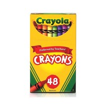 크레욜라 일반크레용 48색, 단품, 단품