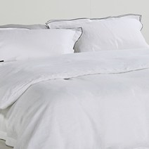 레노마홈 플랩린넨싱글홑이불(null), 화이트