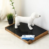 강아지 원목프레임 대리석 쿨매트(추가상품포함), 어두운계열(추가상품포함)