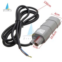 DC 12V 1.2A 5M 600L/H 높은 흐름 잠수정 물 펌프 수족관 물고기 탱크 JT 500 대 한 3 와이어 마이크로 모터 워터 펌프|펌프|, 1개