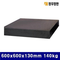 (화물착불)정우정반 4571542 정밀석정반-공인검사품(0급) 600x600x130mm 140kg 5 (1EA)