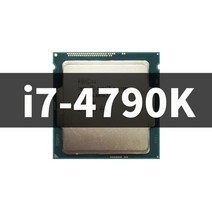 코어 i7-4790K i7 4790K 쿼드 코어 8 스레드 CPU 프로세서 88W 8M LGA 1150