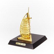 메탈투어 3D메탈 입체 퍼즐 모음, 3D빅메탈 버즈 알 아랍(골드), 1Ea