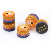 CRICAL 5 Pieces Rainbow Tip Billiards Pool Cue 1114mm SSSSXMMHH, 06 Yellow-11mm_01 5