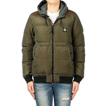 [스톤아일랜드] (731542634 V0059) 남성 로고 후드 패딩