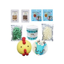 꼬메빔보 향기 버블솝플레이 비누클레이 리필 50g - 1kg, 500g, 검정