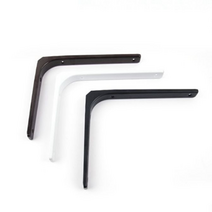 무지주 벽선반거치 지지대 브라켓 부속 받침대, 브라운