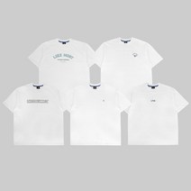 라이크더모스트 [5종세트] LTM 시그니처 로고 반팔 티셔츠