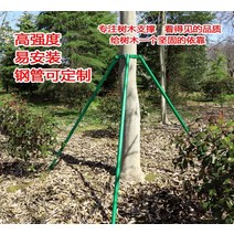 묘목 프레임 조경 과수 받침대 하우스 농자재 수목, 세트 3미터그린 48 튜브 1.2 두께