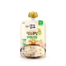 맘스쿠킹 유아 후기 이유식 100g 닭백숙 12개월 어린이 간식
