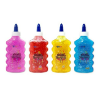 종이나라 머메이드 컬러 슬라임 액체풀 180ml x 4종 세트, 1세트, 혼합색상